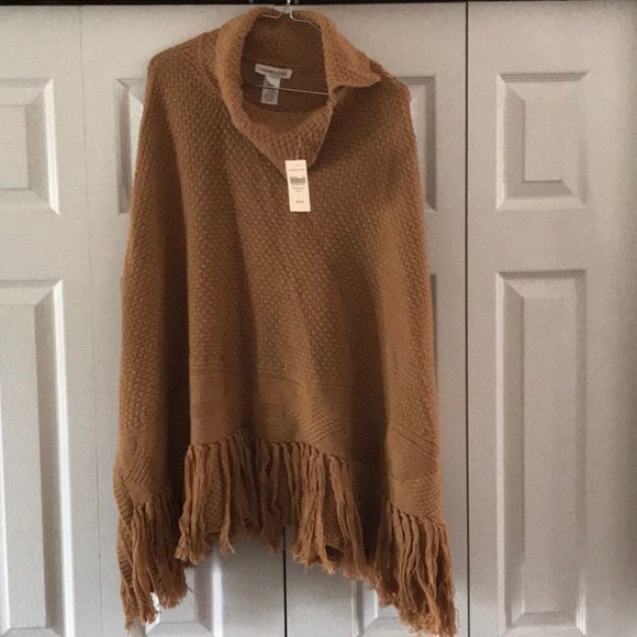 Coldwater Creek Sweaters - Coldwater Creek sweater poncho. Split cowl neck
